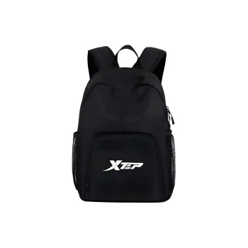XTEP Waterproof Fabric Backpack Regular Unisex Black
