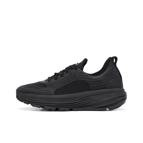 THE NORTH FACE RECOVERY Anti-Slip Wear-Resistant Low-Top Casual Running Shoes Men's Black