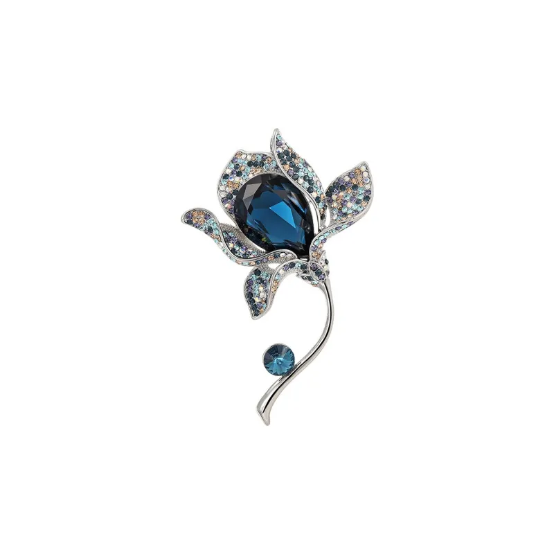 Lockstarfy Austrian Crystal Brooches Women's-0