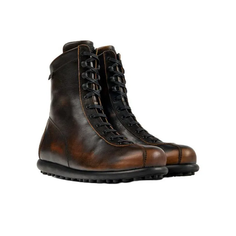CAMPER Pelotas Ariel Crew Martin Boot Women's Brown-2