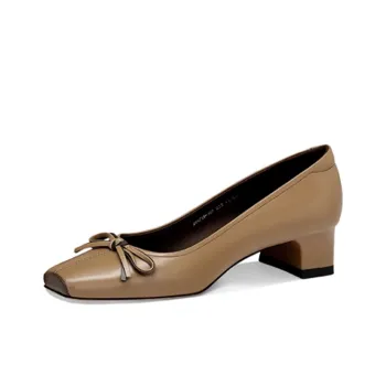 JESSICA SOPHIA Chunky Heel High Heels 3.5cm Women's