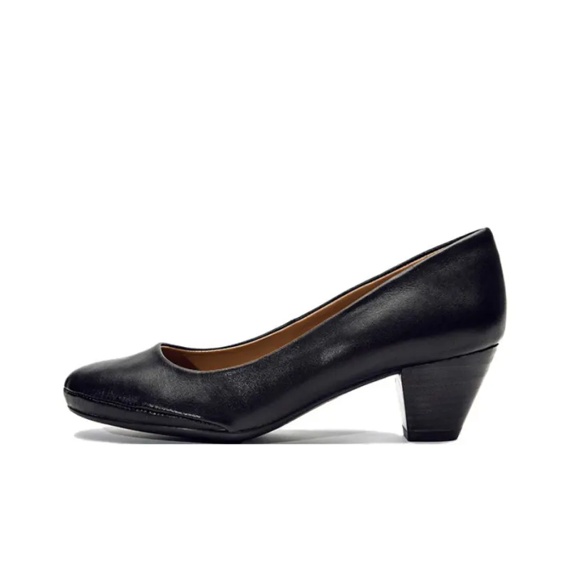 MEPHISTO Block Heel High Heels 5cm Women's-0