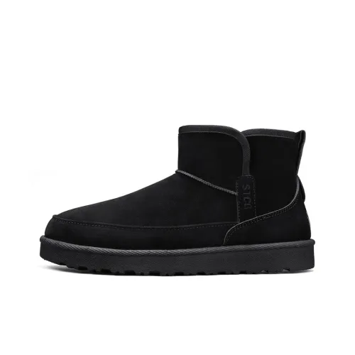 Shiozawa Warm Slip Resistant Short Snow Boots Men's