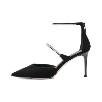 Staccato Diamond Party Slim Heel High Heels 8.5cm Women's
