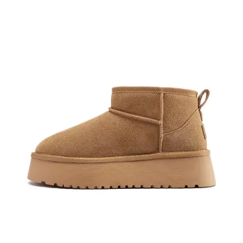ZHR Warm And Wear Resistant Platform Snow Boots 4.5cm Women's