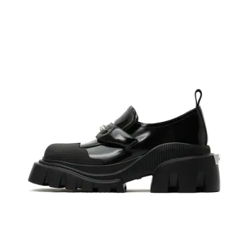 DAPHNE LAB Candy Series Chunky Heel Loafers 6cm Women's