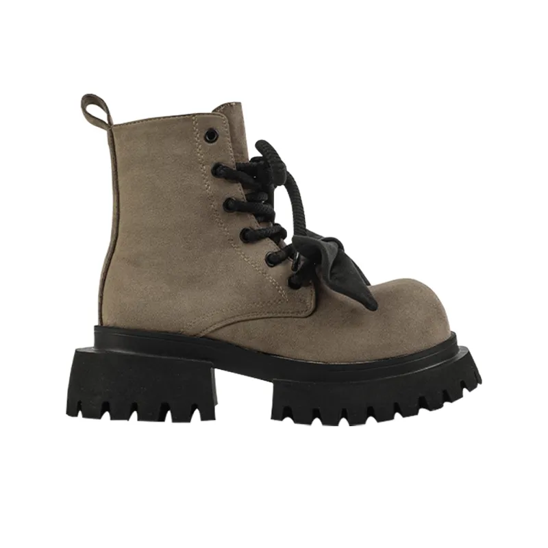 Wonderful Couple Short Martin Boot 6cm Women's-1