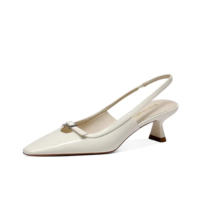 JESSICA SOPHIA Chunky Heel High Heels 4.5cm Women's-0