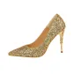 Gold[Heel Height 9.5cm]
