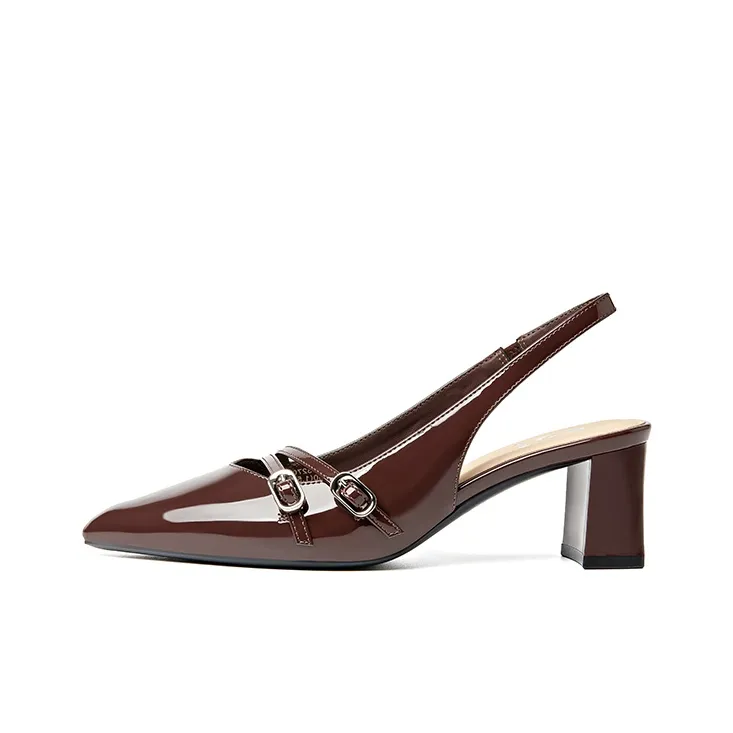 JOSINY JOSINY Block Heel High Heels 6cm Women's-7