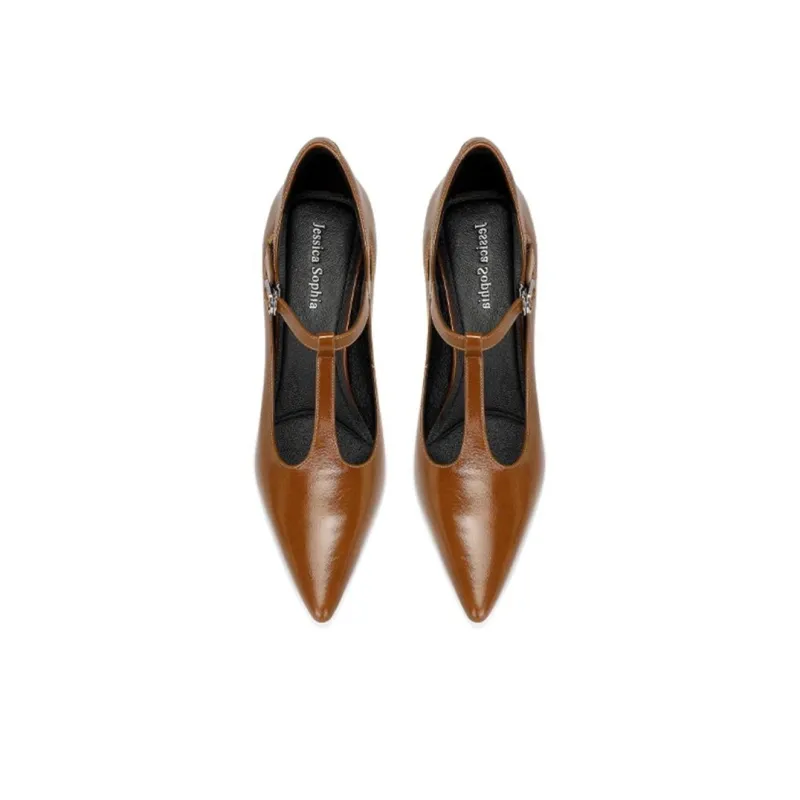 JESSICA SOPHIA Slim Heel High Heels 4.5cm Women's-8