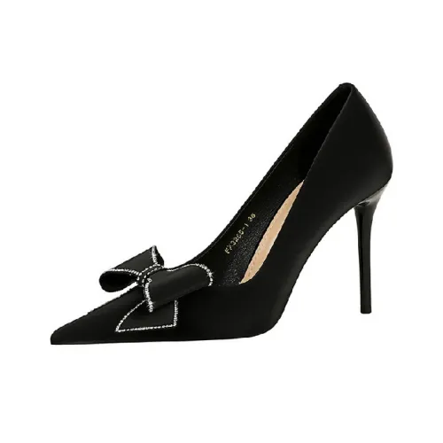 BIGTREE Slim Heel High Heels 10cm Women's