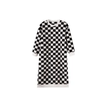 XIAFENYAN Nightgown Women's Black
