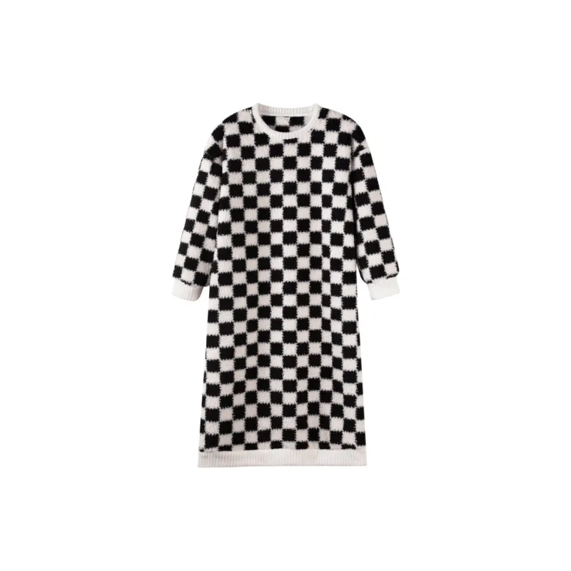 XIAFENYAN Nightgown Women's Black-0