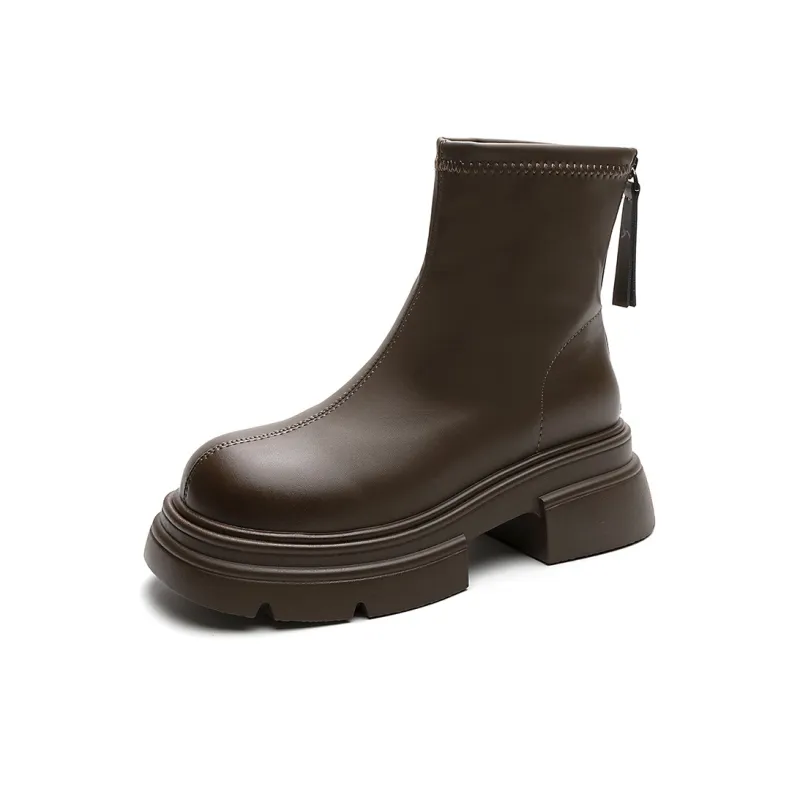 Medd Ankle Boots Women's Black/Brown-3