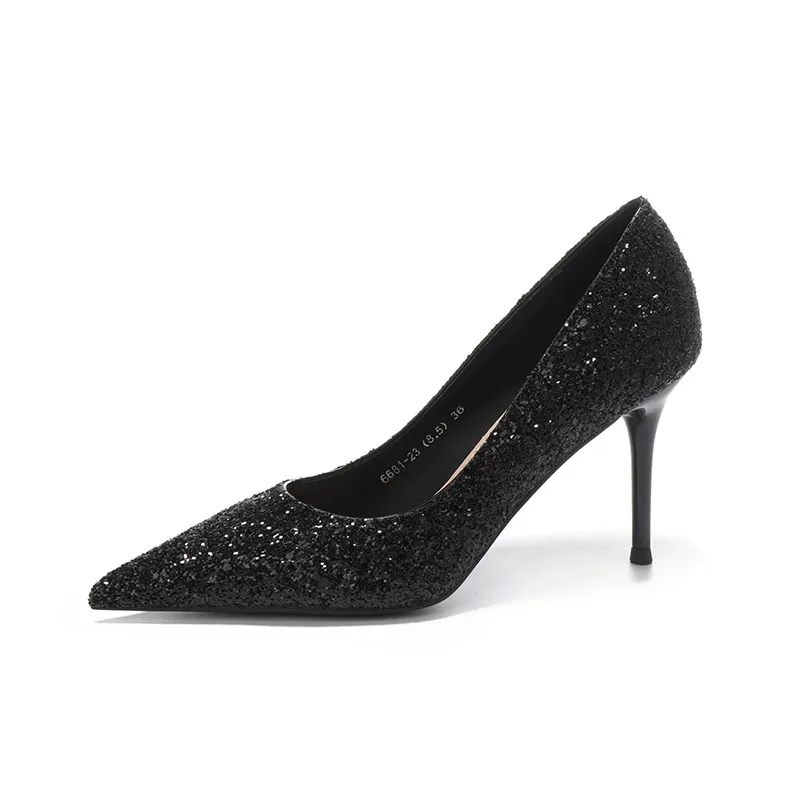 HKCP Slim Heel High Heels 8.5cm Women's-0