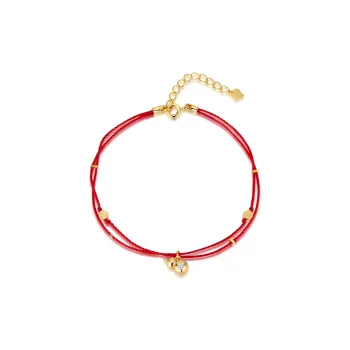 OUBI.YABI 925 Sterling Silver Gold Plated Diamond Gold Bracelets Women's