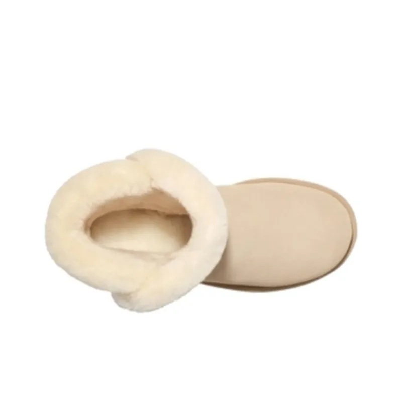 UGG Saniya Mini Suede Classic Boot 'Sawdust' Women's-3