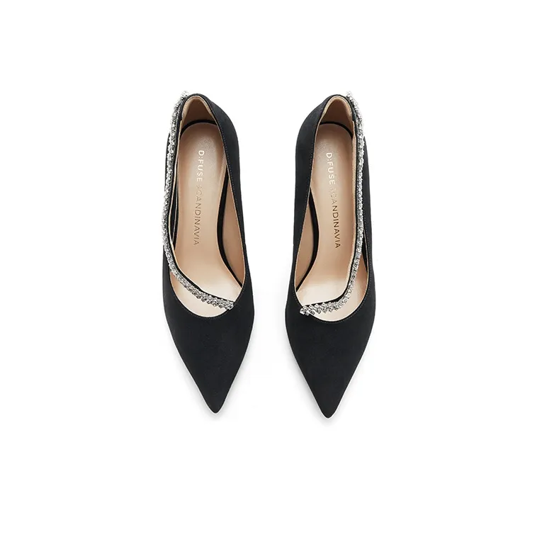 D FUSE SCANDINAVIA Slim Heel High Heels 8.5cm Women's-4
