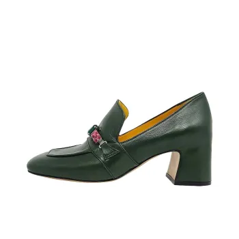MADISON MAISON Chunky Heel High Heels Women's Green