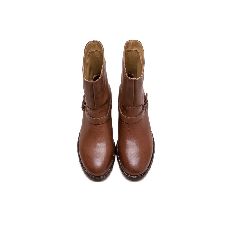 Jay Ankle Boots Women's Caramel/Black-3