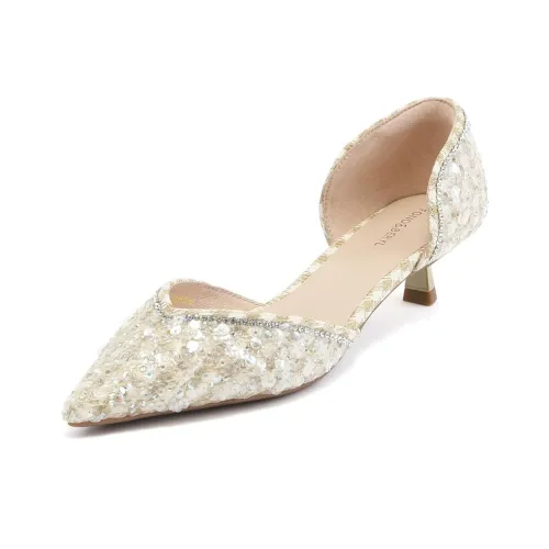 FOND&BERYL Chunky Heel High Heels 4cm Women's