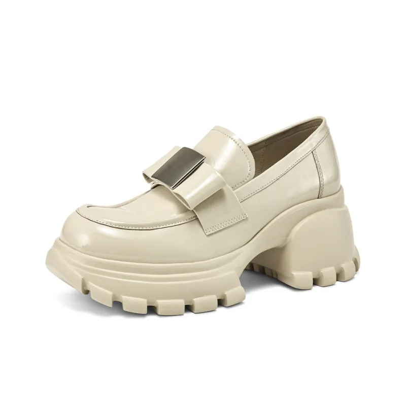 Rosa Bianca Chunky Heel High Heels 6.5cm Women's-7