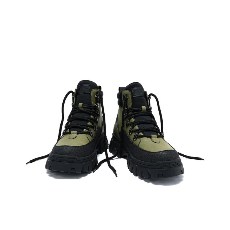 FAIRWHALE Martin Boots Unisex Black-3