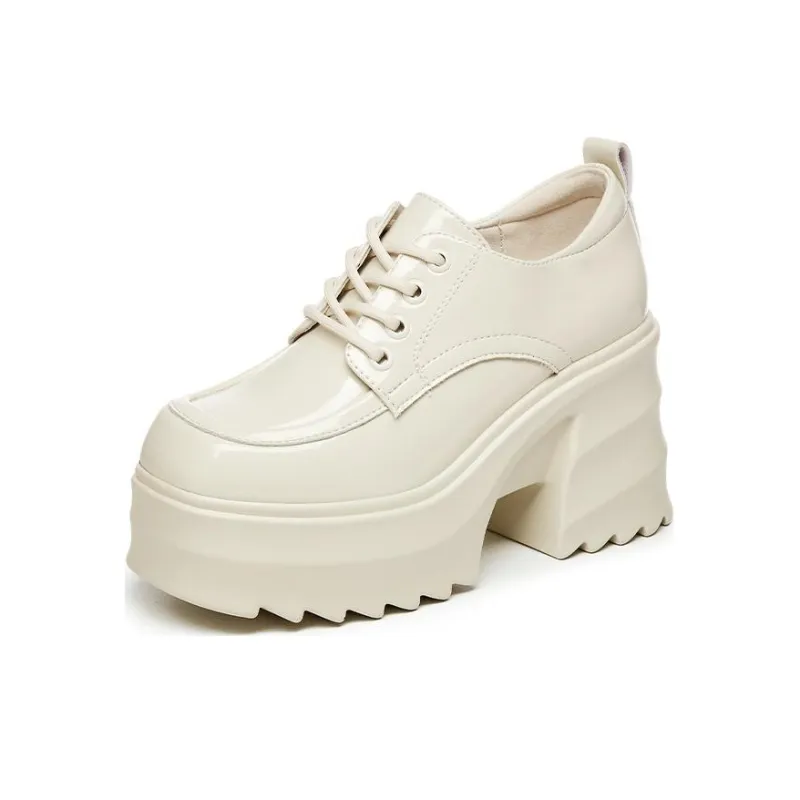 DAPHNE Chunky Heel High Heels 9cm Women's-8