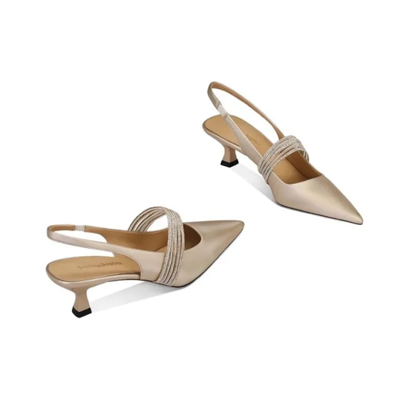 JESSICA SOPHIA Slim Heel High Heels 4cm Women's-1