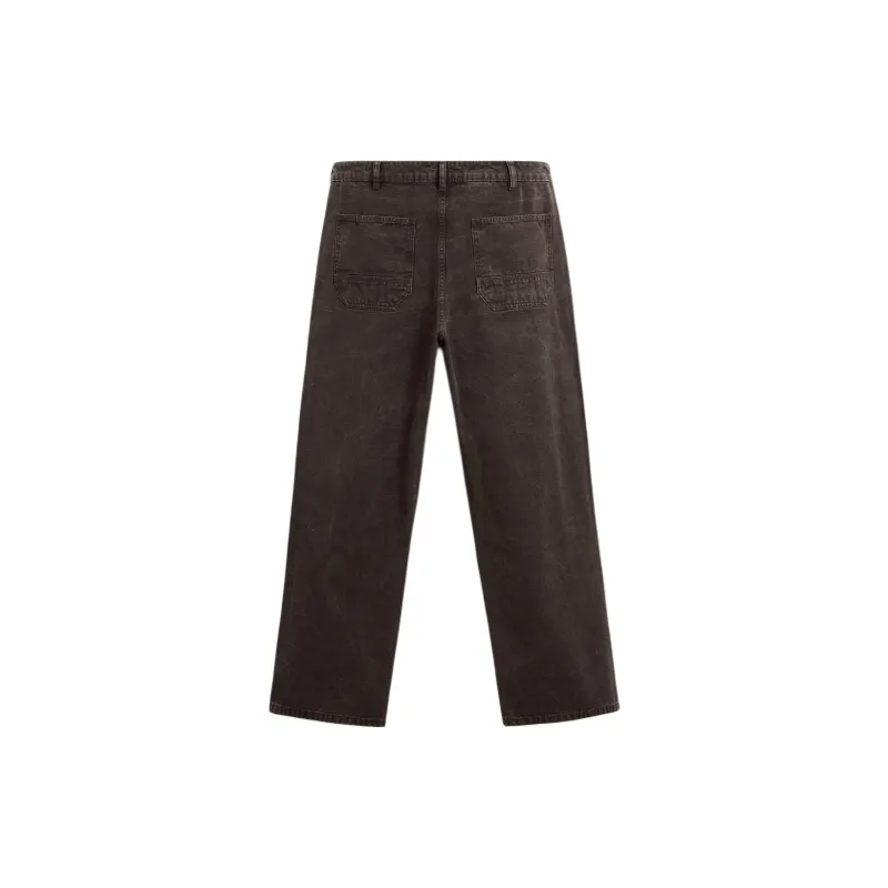 ZARA Casual Pants Men's Dark Brown-1