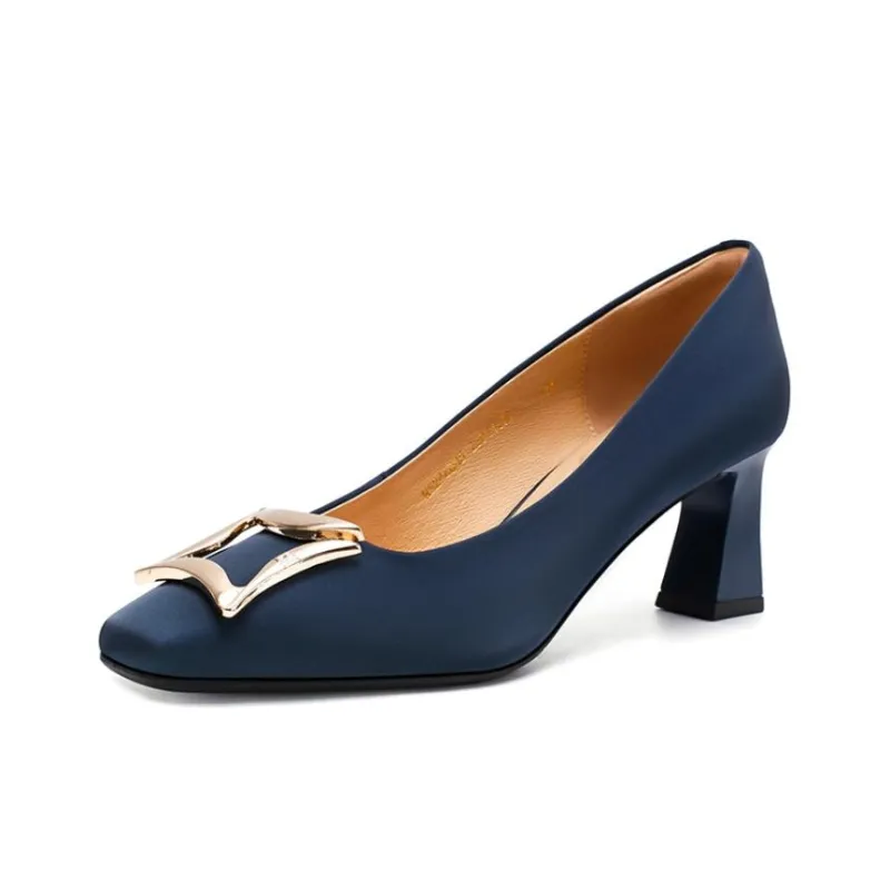 HARSON Chunky Heel High Heels 6cm Women's-0