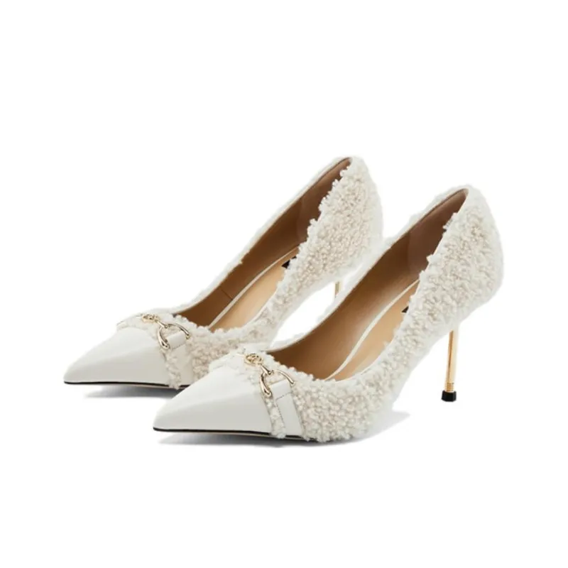 NINE WEST Slim Heel High Heels 9.5cm Women's-1