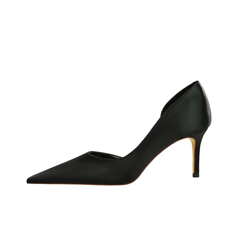 QITUMAUL Slim Heel High Heels Women's-0