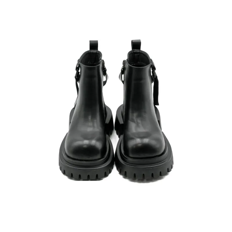 Little Sue Ankle Boots Women's Black/Brown-3
