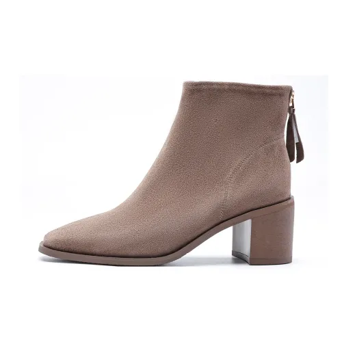 EBLAN Ankle Boots Women's Khaki