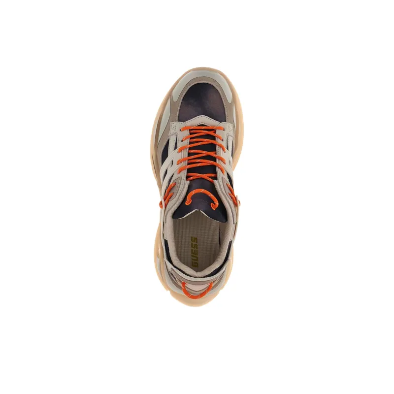 GUESS Low-Top Casual Shoes Men's Gray-2