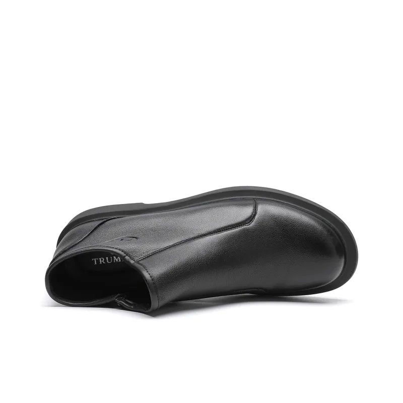 TRUMPPIPE Ankle Boots Men's Black-3
