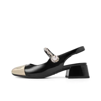 BELLE Block Heel High Heels 4cm Women's