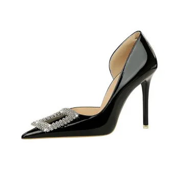 BIGTREE High Heels Women's Black/Red/Nude