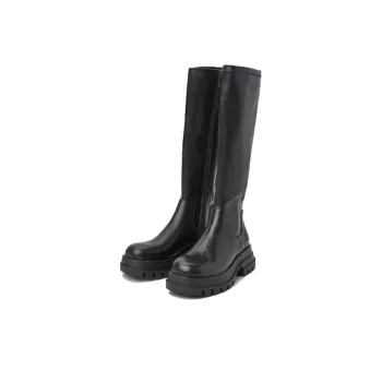 URBAN REVIVO Knee-high Boots Women's Jet Black