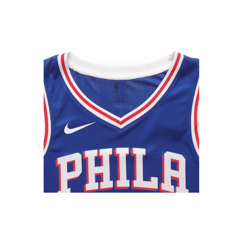 Nike Nike X NBA Basketball Jerseys Men's Rush Blue-3