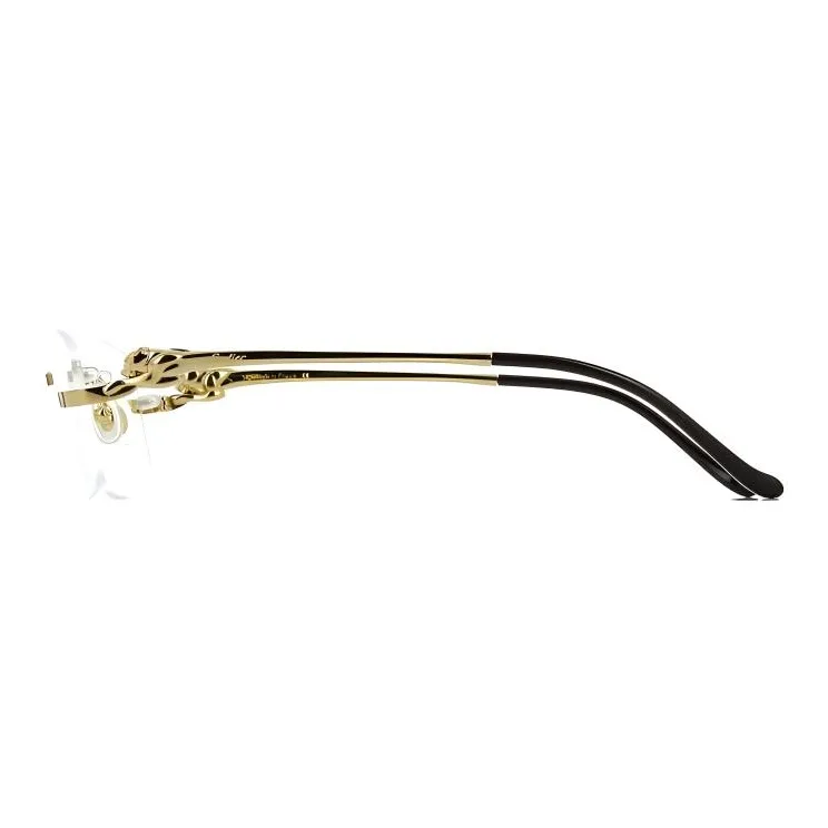 Cartier Rimless Square Glasses-0