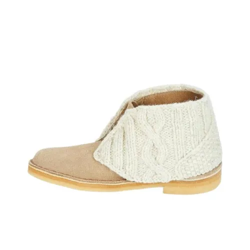Clarks Ankle Boots Women's Ecru