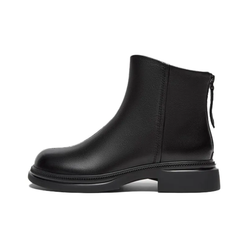 BASTO Ankle Boots Women's Solid Color-0