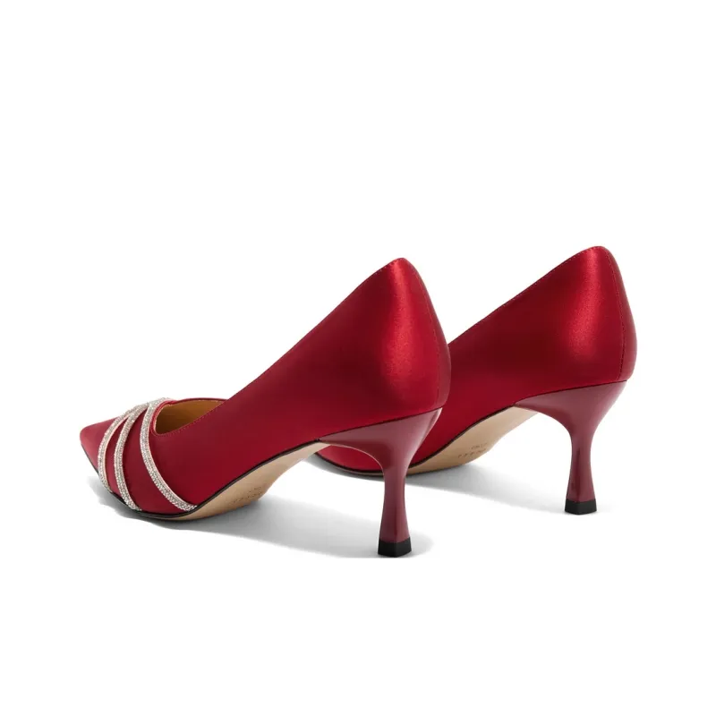BELLE Slim Heel High Heels 6cm Women's-7