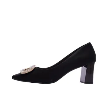 Mulinsen Chunky Heel High Heels 7cm Women's