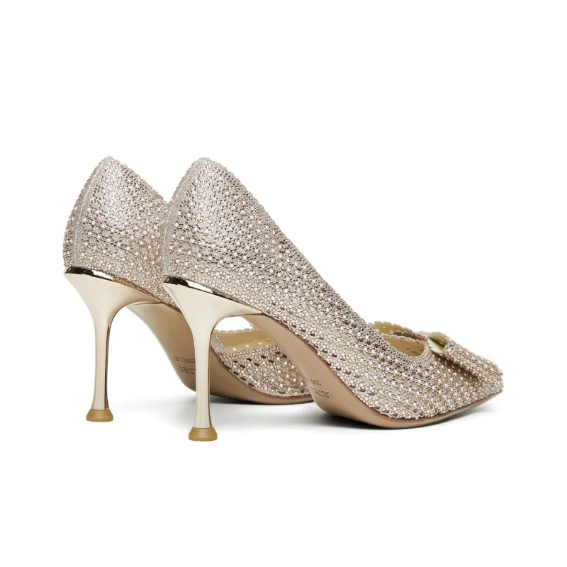 Lazi Slim Heel High Heels 8.5cm Women's Pink-1