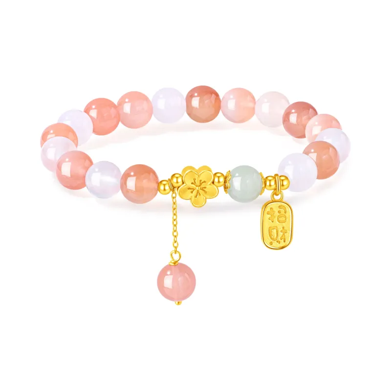 Lao Feng Xiang Chalcedony Bracelets Women's-0