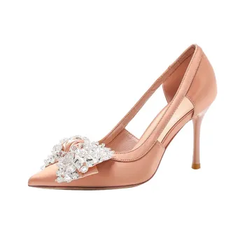 YAFEI XUANYU Slim Heel High Heels 8cm Women's